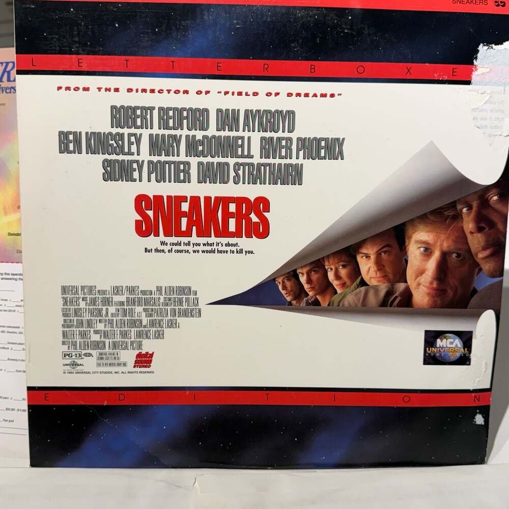 Vintage, Sneakers Film, Laserdisc 2 Disc Film, Universal, 41431